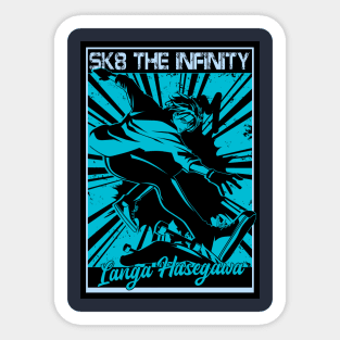 Sk8 linga infinity Sticker